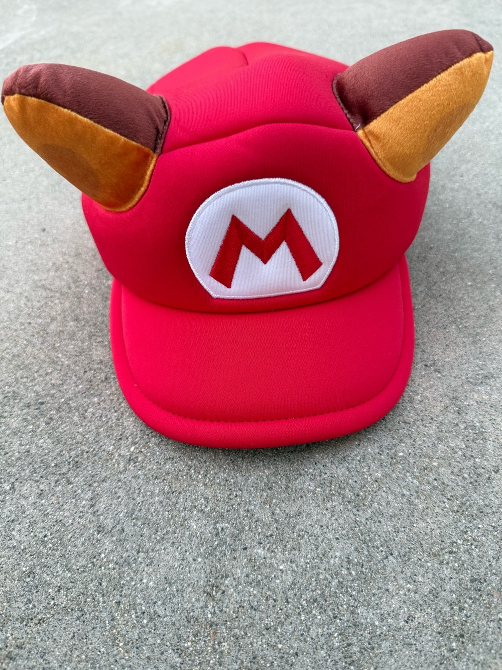 Super Mario Tanooki Mario Raccoon Ears Cosplay Hat -One Size Halloween